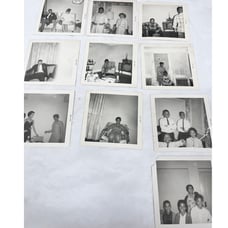 Vintage Photos - Lot of 10 - African American 1964 Collectible