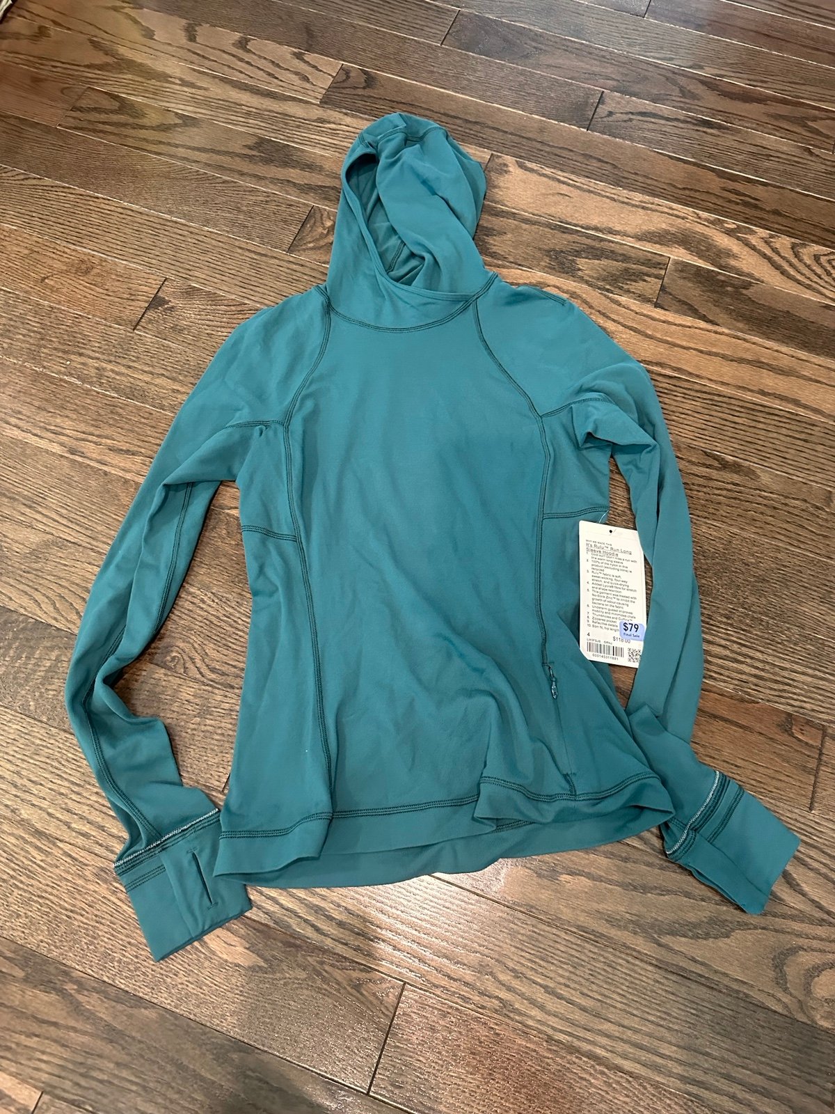 NWT lululemon it’s rulu run long sleeve sz 4
