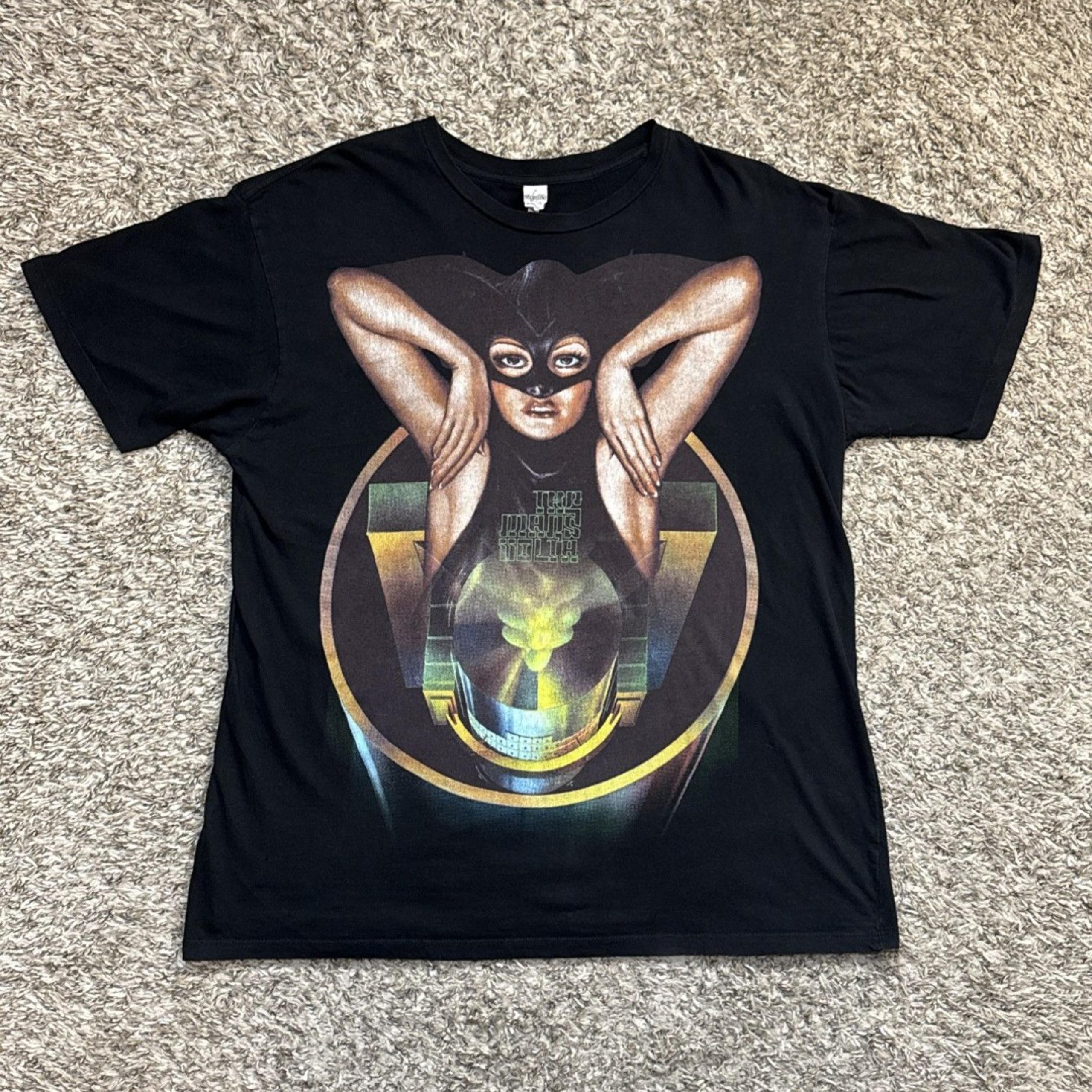 The Mars Volta Vertical Chamber Slim Fit T-shirt XL Sold Out Design Masked Girl