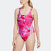 ADIDAS STRIPES FLORAL WOMEN'S SWIMSUIT IB5995 Size - 12