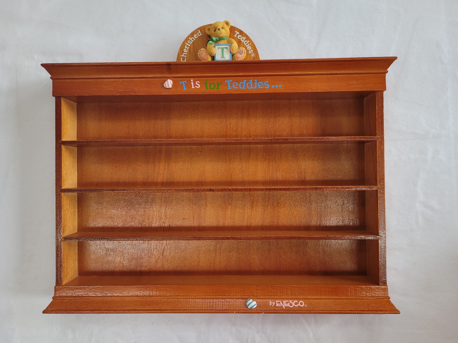 Vintage T is for Teddies Shelf