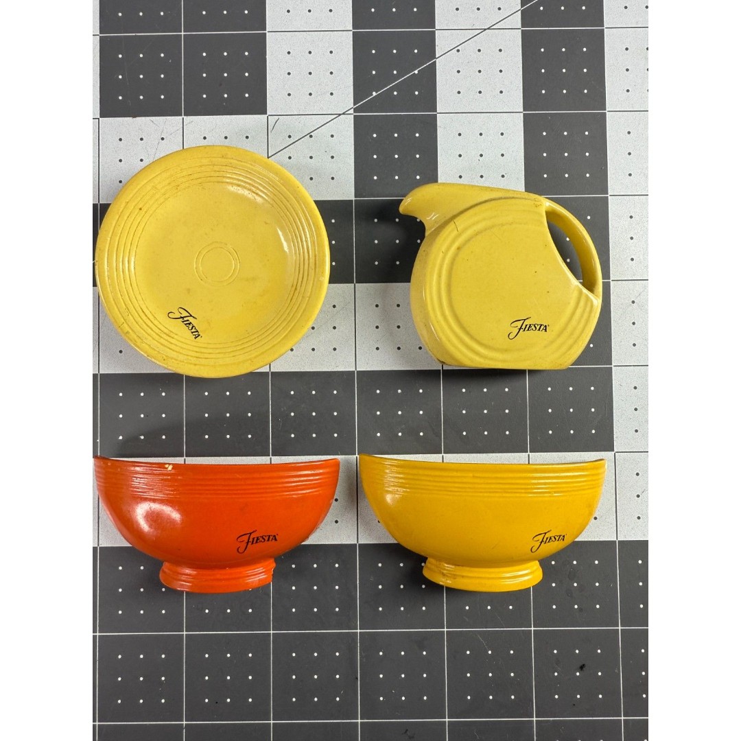 Fiesta Ware Homer Laughlin Magnets READ