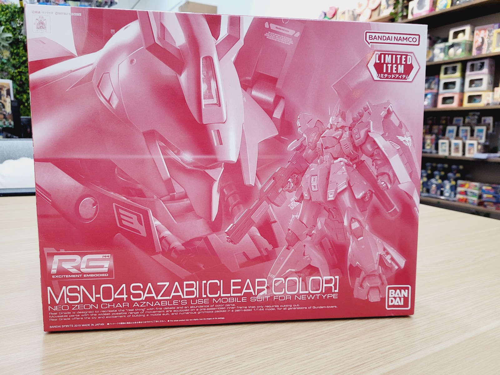 RG MSN-04 Sazabi Ver. Clear Color