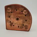 Vintage Tung Woo Copper Nautical Oil Ship PORT Red Glass Globe Hanging Lantern