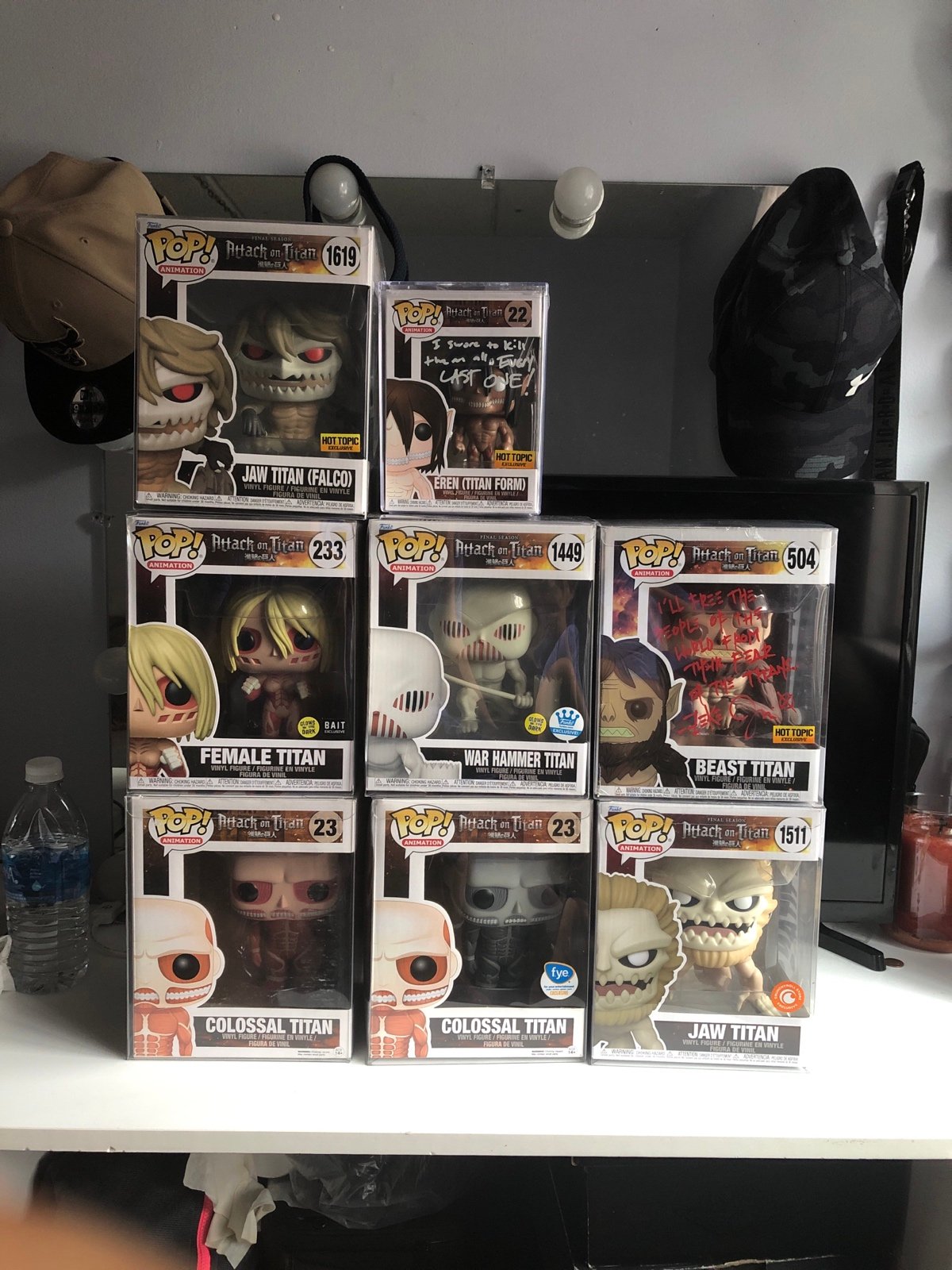 Attack on titan funko pop