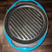 Le Creuset Blue Enameled Round Griddle Pan
