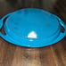 Le Creuset Blue Enameled Round Griddle Pan