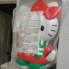 26 Hello Kitty Christmas Blow Mold New