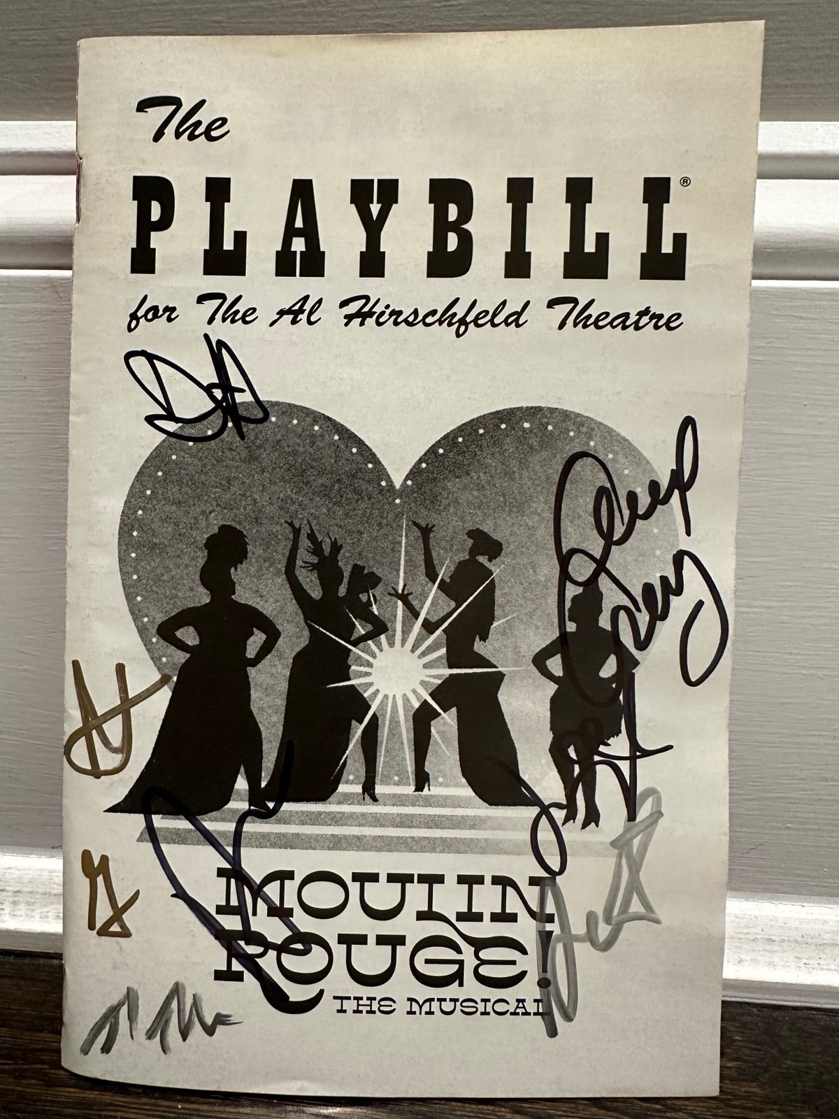 Moulin Rouge Limited Edition Signed Broadway Playbill