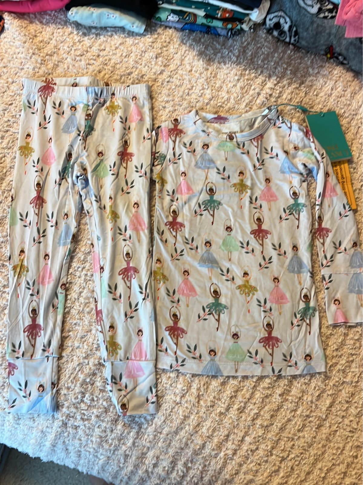 posh peanut Noel 2 piece pajama