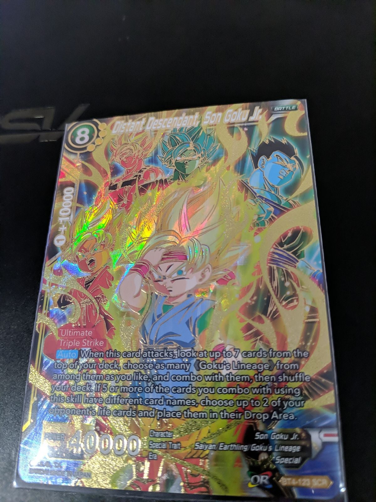 Distant Descendant Son Goku Jr. Card
