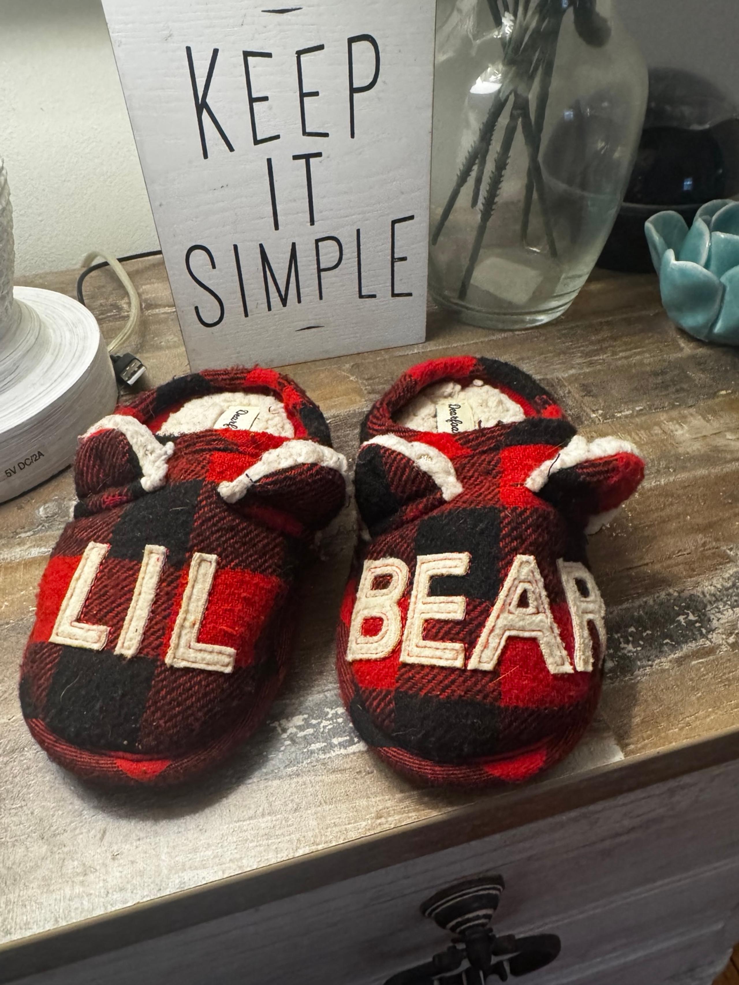 Dearfoams Toddler Slippers