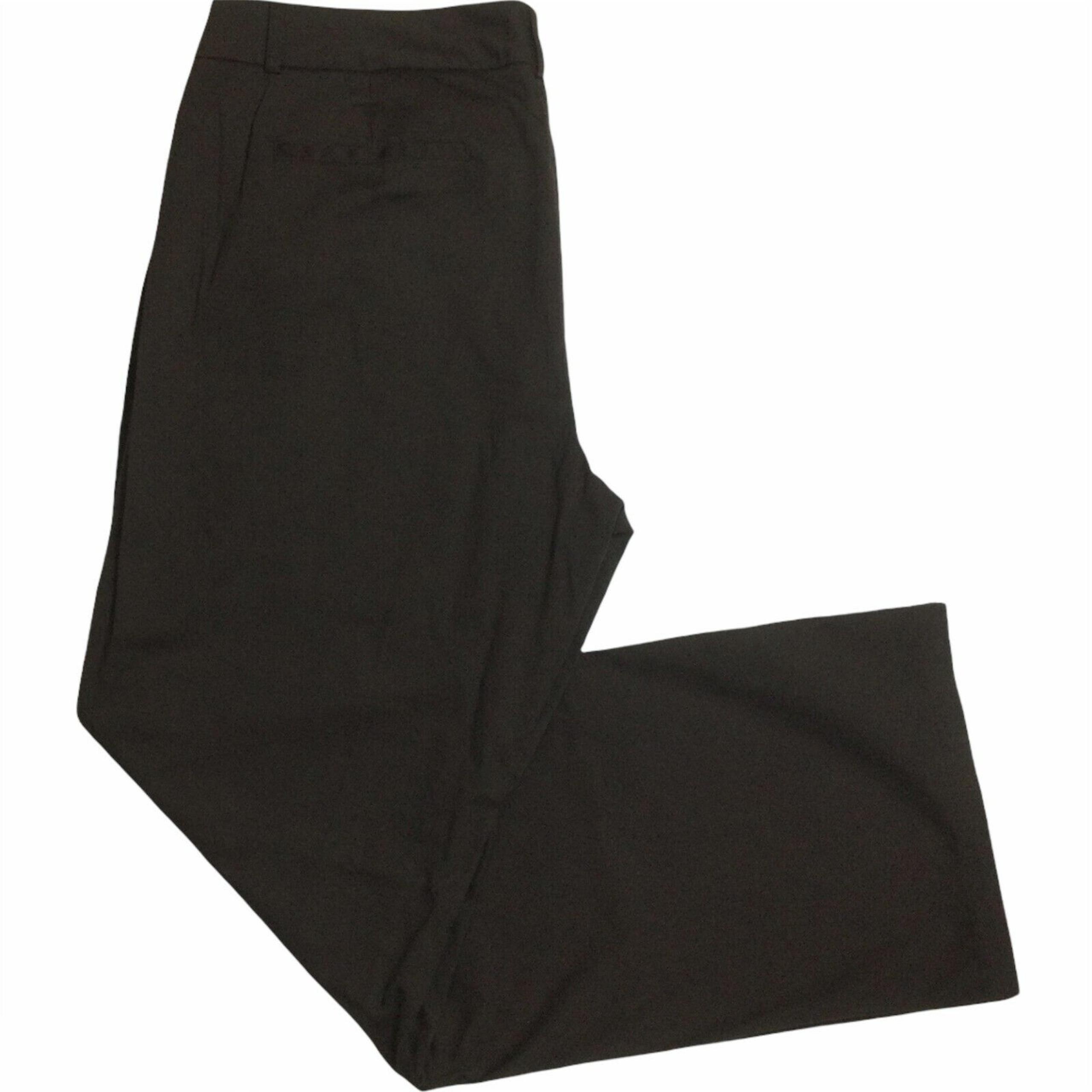 DOCKERS Womens Curvy Fit Pants Mid Rise Slacks Size 16 MED Brown Metro Pant