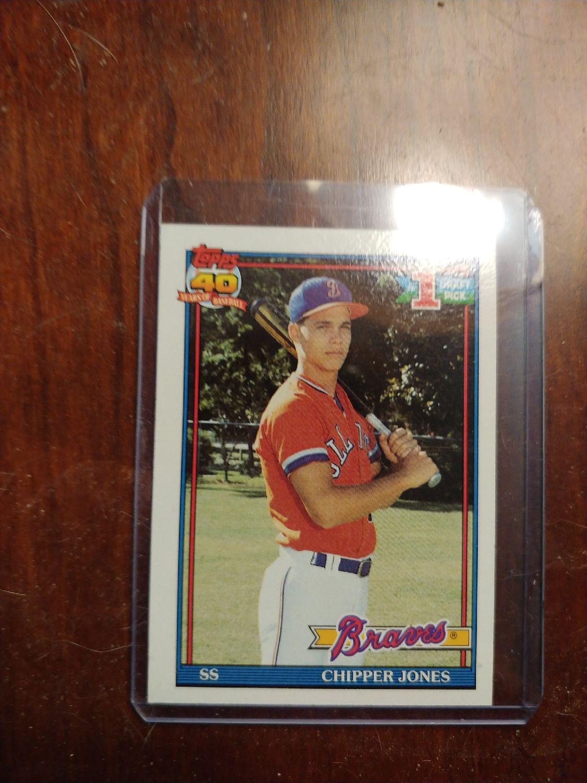 Chipper Jones Rookie Card