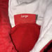 Supreme Spread Logo Hoodie Adult Large Red White Hooded Sweatshirt Pocket