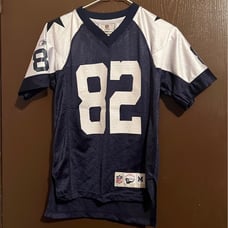 Vtg NFL Rbk Youth M(10/12) Dallas Cowboys #82 Jason Witten Jersey