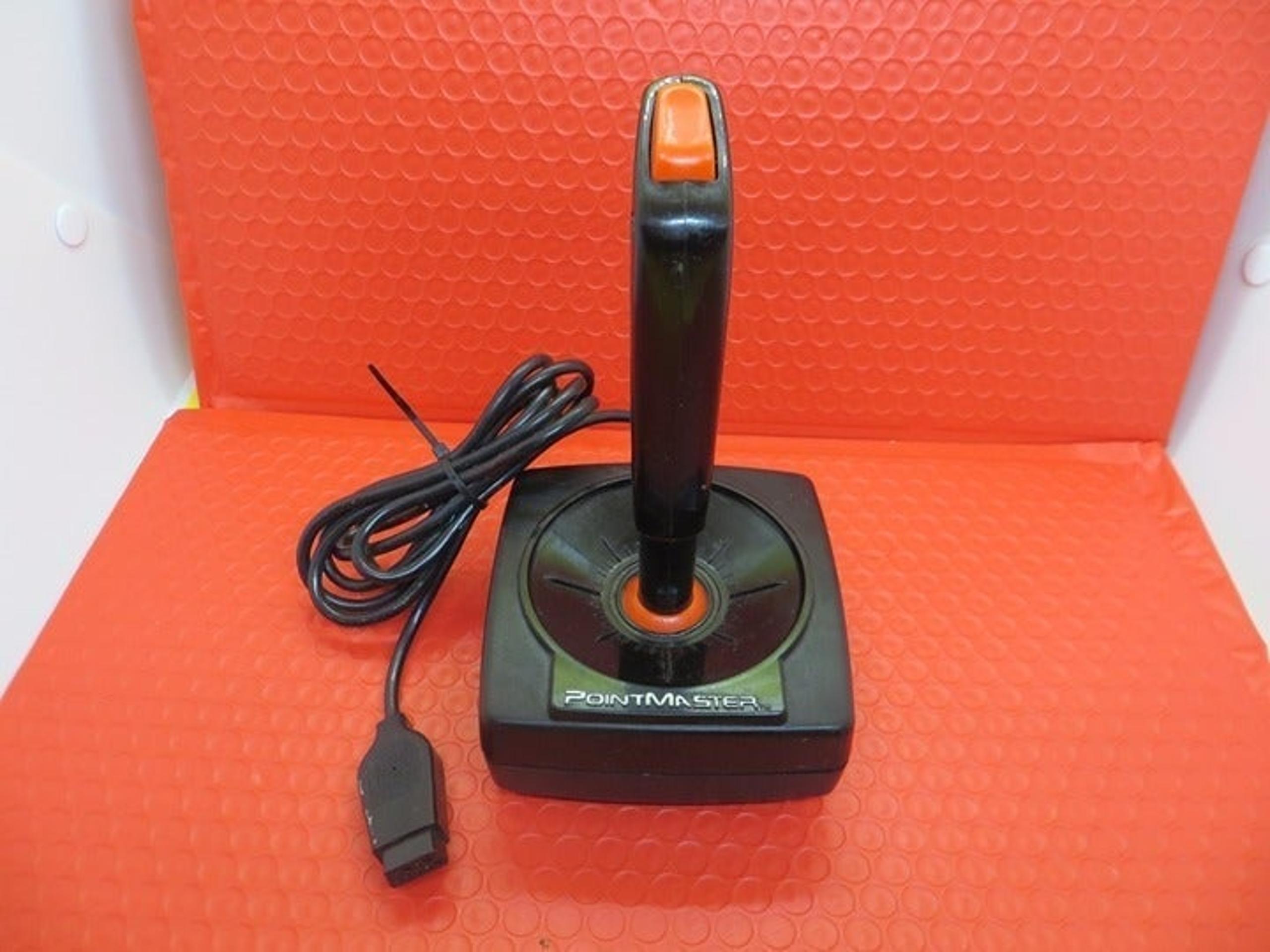 POINTMASTER JOYSTICK CONTROLLER FOR ATARI 2600 400 800 HARDLY EVER USED LIKE NEW