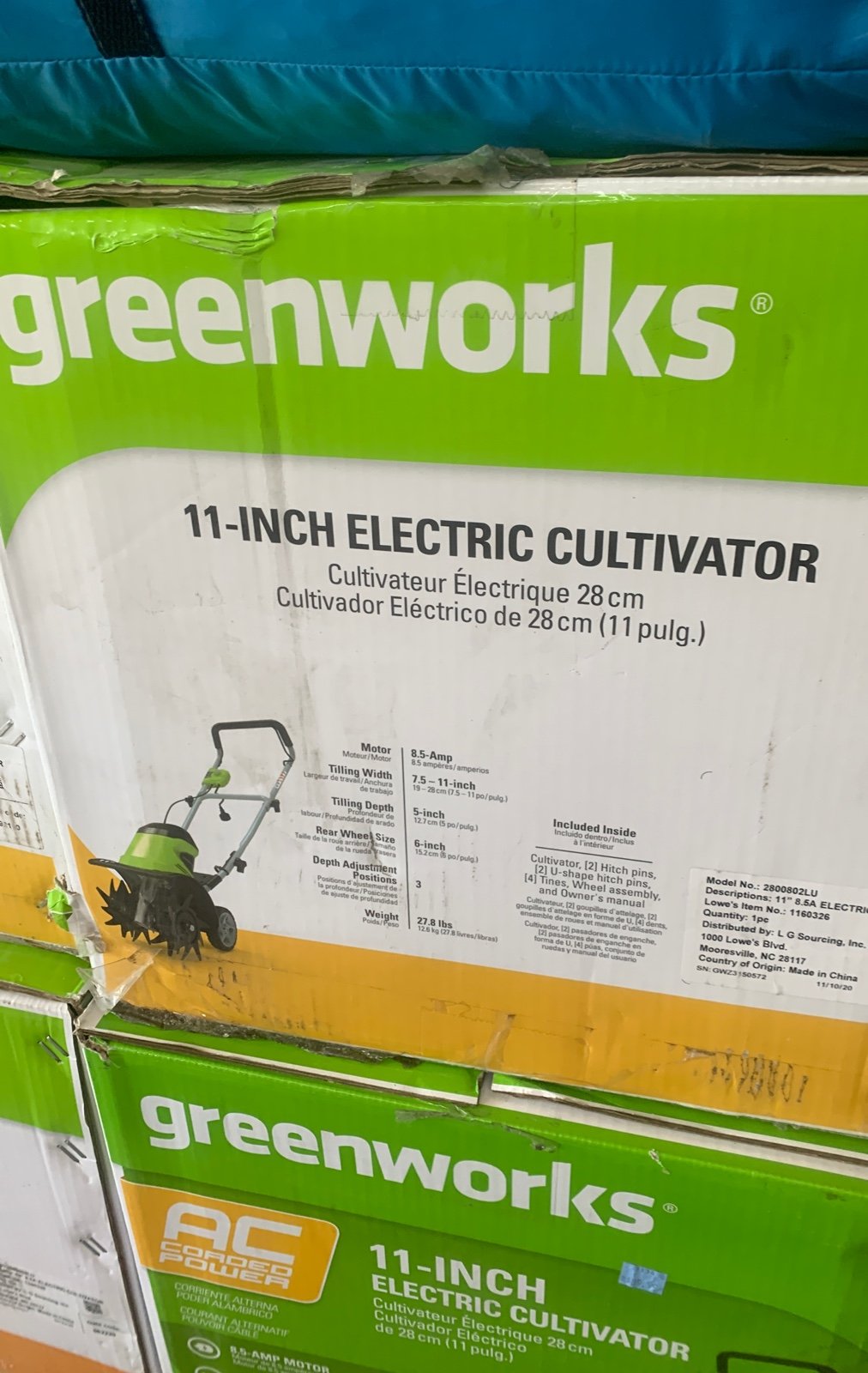 Electric cultivator
