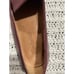 Madewell Frances Leather Loafers Pointed Toe Womens 7 Maroon Slip On Shoes AH770