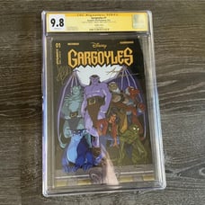 Disney’s Gargoyles #1 Signed Comic dynamite entertainment CGC graded 9.8