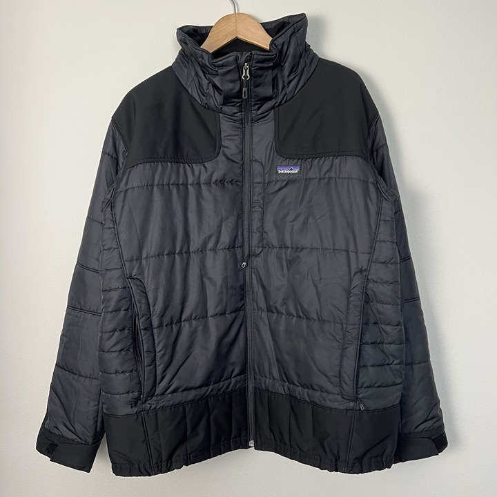 Vintage Patagonia Men’s Large Black Winter Insulated Rubicon Rider Jacket Coat