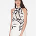 Armani Exchange sleeveless blouse halter