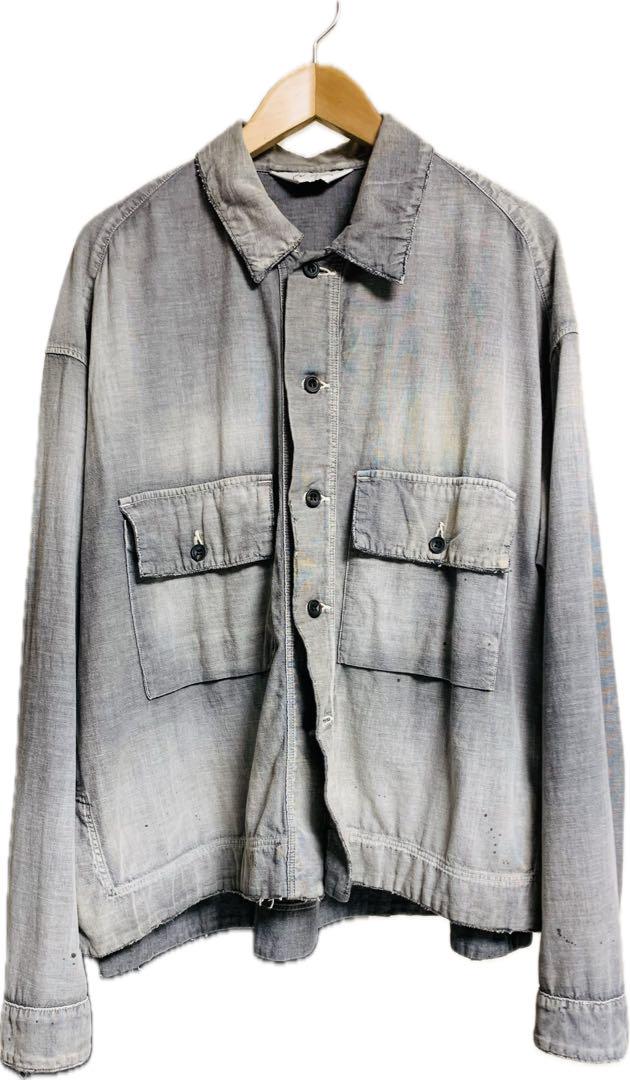 ## ANCELLM CHAMBRAY SHIRTS JACKET