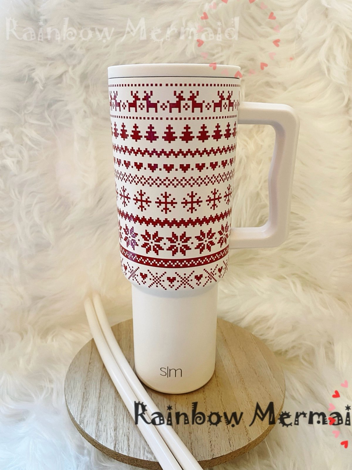 ⭐️SOLD OUT 2023 Simple Modern Trek 40oz - Ugly Sweater Christmas⭐️