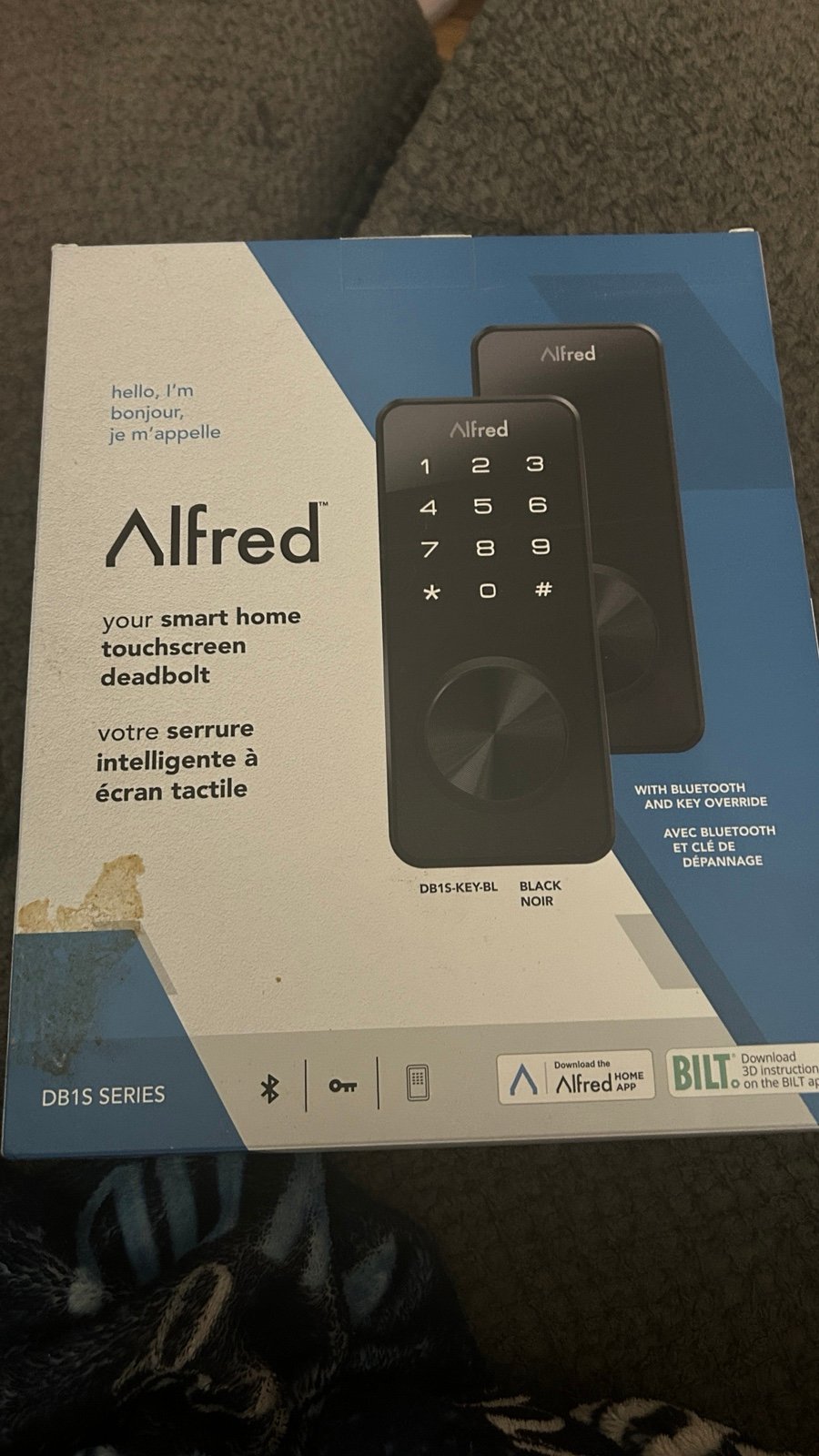 Touchscreen deadbolt