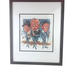 Mike Petranella Frank Sinatra Art RARE