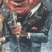 Mike Petranella Frank Sinatra Art RARE