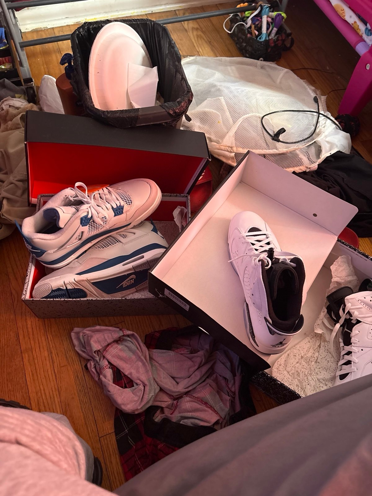 Jordans both pair