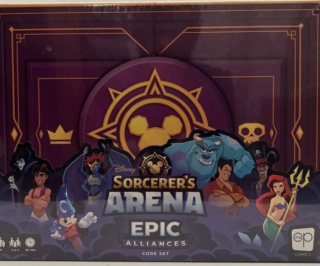The Op Games Disney Sorcerer's Arena: Epic Alliances Core Set Board Game SEALED