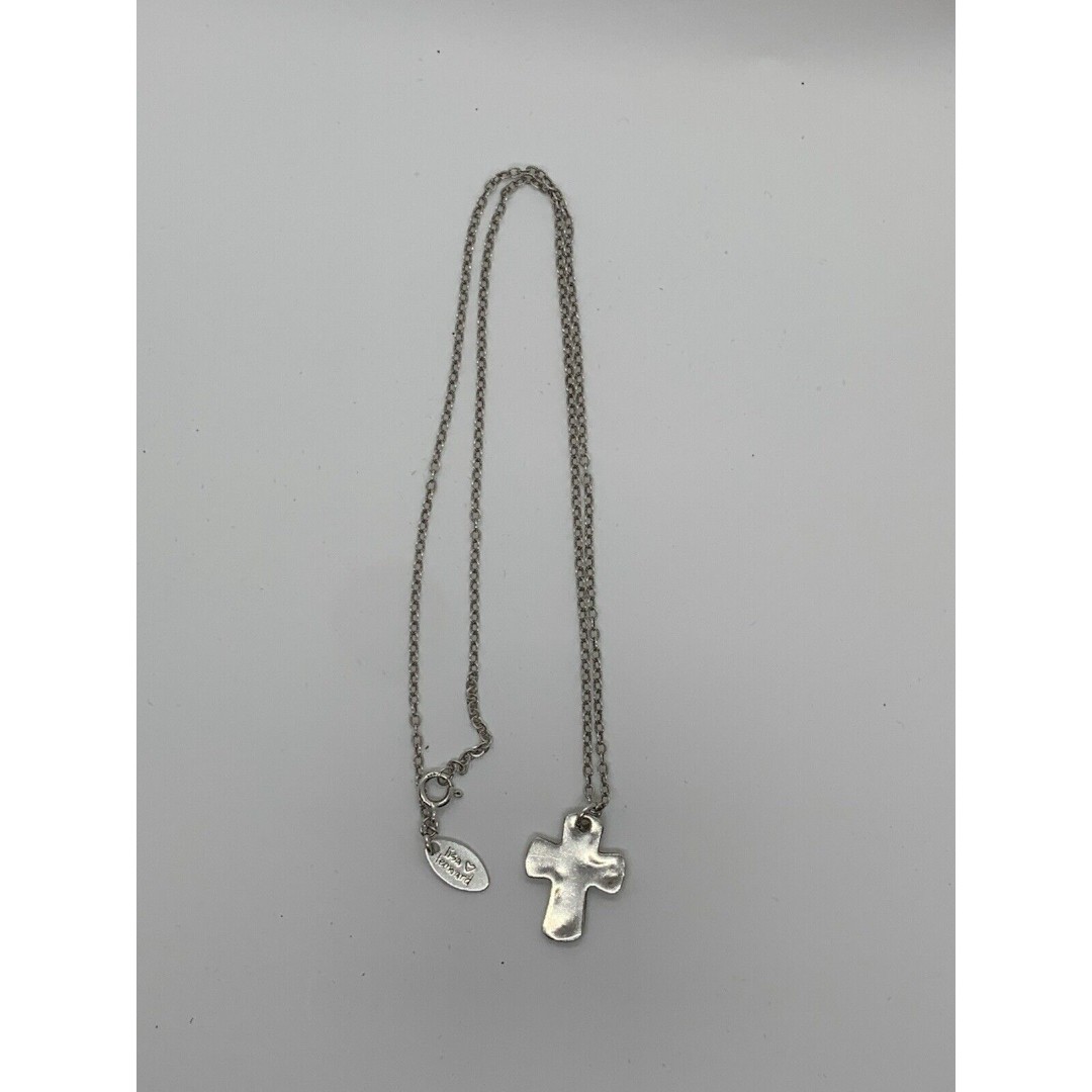 Lisa Leonard Grace For Today Cross Necklace {Sterling Silver} 3/4”x 3/4” 18”