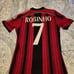 AC Milan 2014/2015 Robinho Player Issue Adizero Soccer Jersey Size 7 M