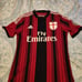 AC Milan 2014/2015 Robinho Player Issue Adizero Soccer Jersey Size 7 M