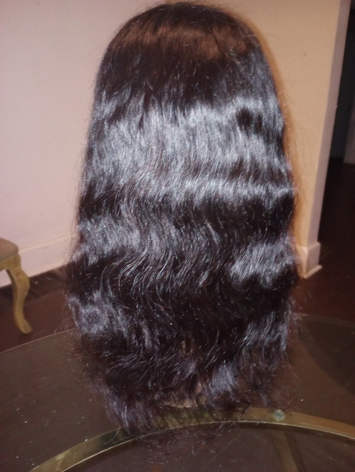 Virgin 20Inch Body Wave Human Hair Wig