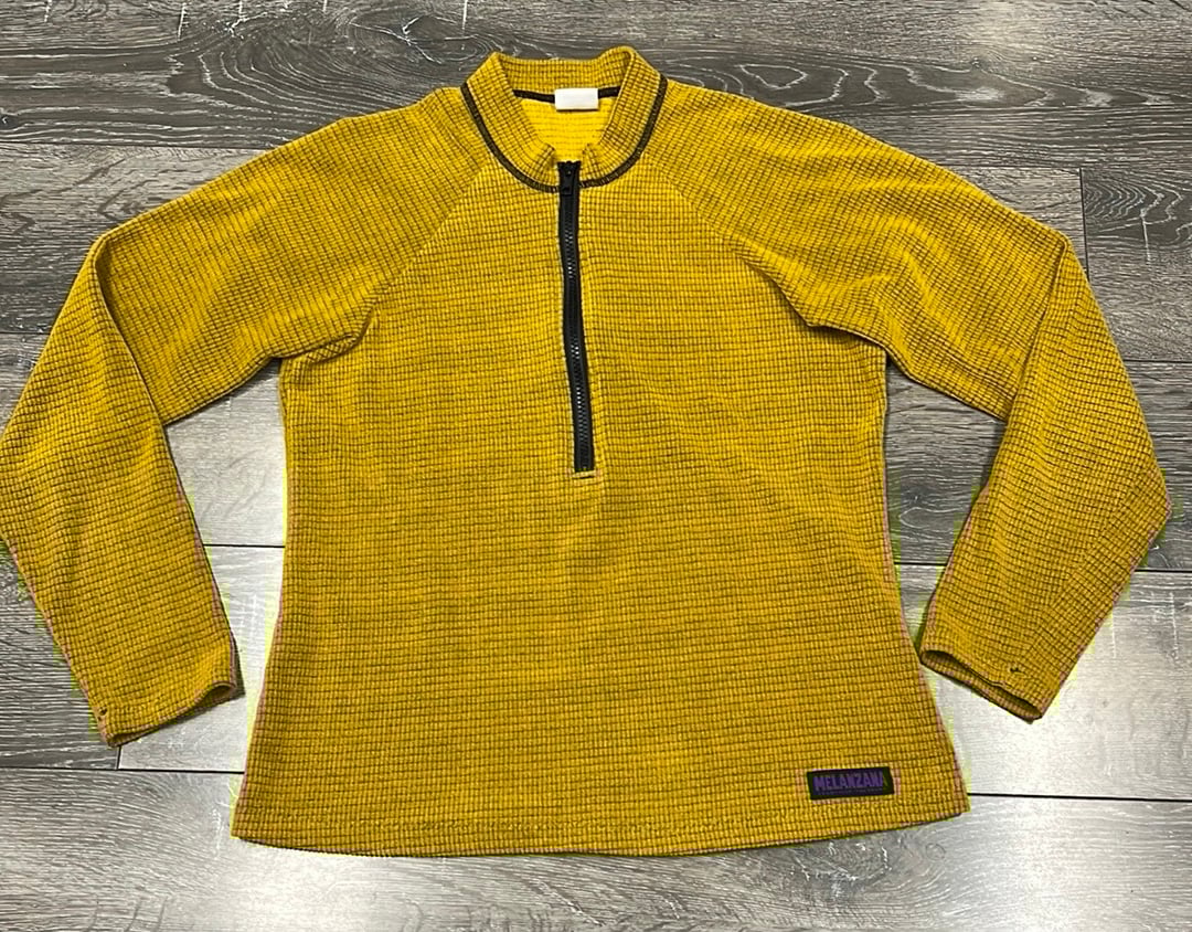 Women’s Melanzana micro grid half zip pullover size XS