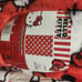 Hello Kitty red heart blanket