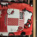 Hello Kitty red heart blanket