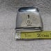 Silver Chrome Shiny Buckle Gold Texas Longhorns Center Excellent Condition USA