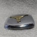 Silver Chrome Shiny Buckle Gold Texas Longhorns Center Excellent Condition USA