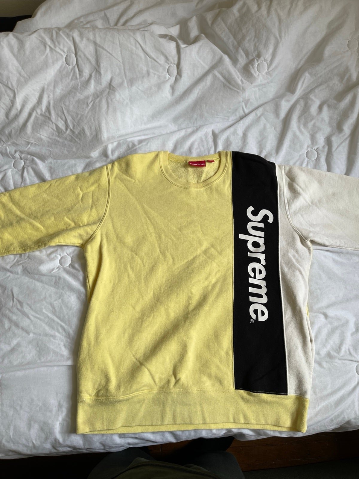 Supreme Panelled Crew Neck SS16 pullover