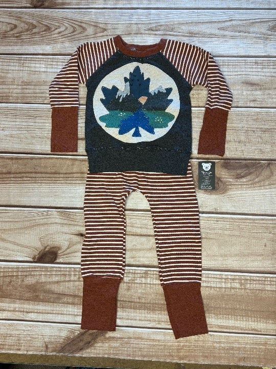 HANDMADE Sweatsuit - NWOT - Grow with me sizing size 3-6 years