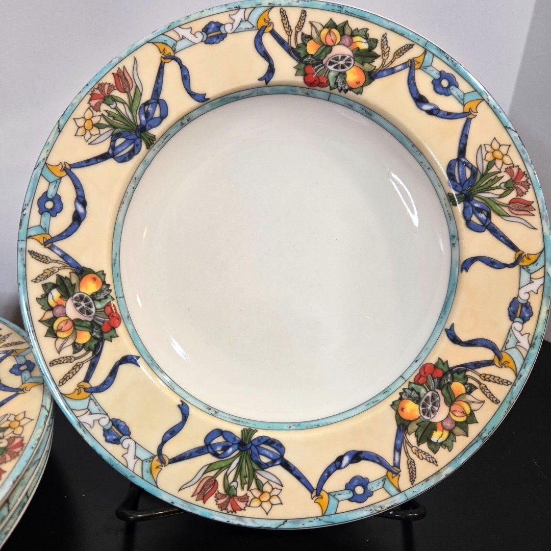 6 X Bowls VILLEROY & BOCH Citta & Campagna Castellina Salad Soup Pasta 9”