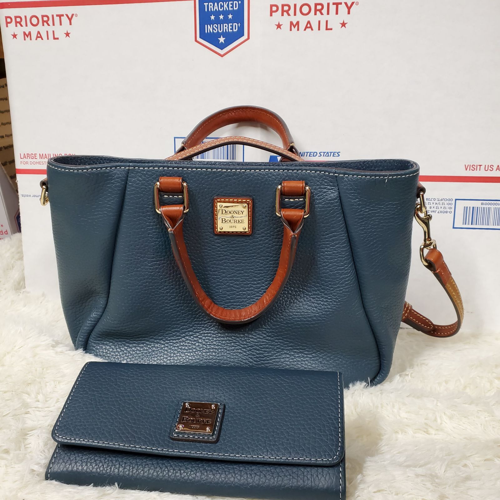 Bundle of purse and wallet Dooney Bourke