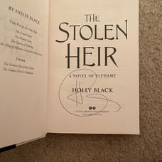 The Stolen Heir signed