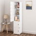 Cube Storage Organizer 5-Cube (11.8 x11.8 ) Narrow Cabinet Closet Storage Shelf