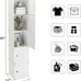 Cube Storage Organizer 5-Cube (11.8 x11.8 ) Narrow Cabinet Closet Storage Shelf