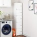 Cube Storage Organizer 5-Cube (11.8 x11.8 ) Narrow Cabinet Closet Storage Shelf